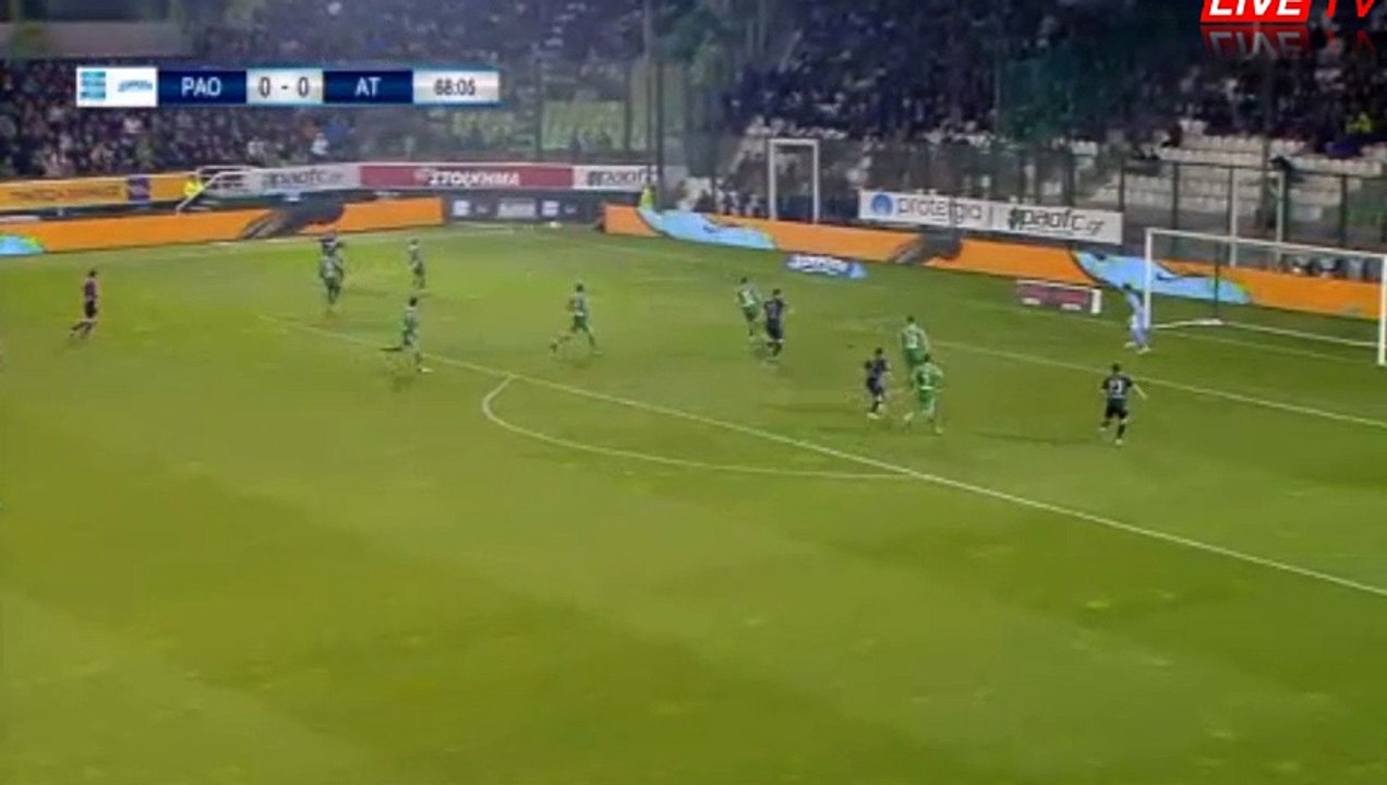 Michalis Manias Goal HD - Panathinaikos 0-1 Asteras Tripolis 10.03.2018