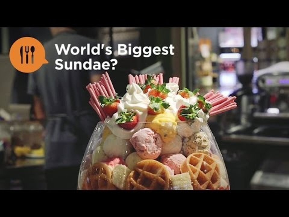 World's Biggest Sundae?