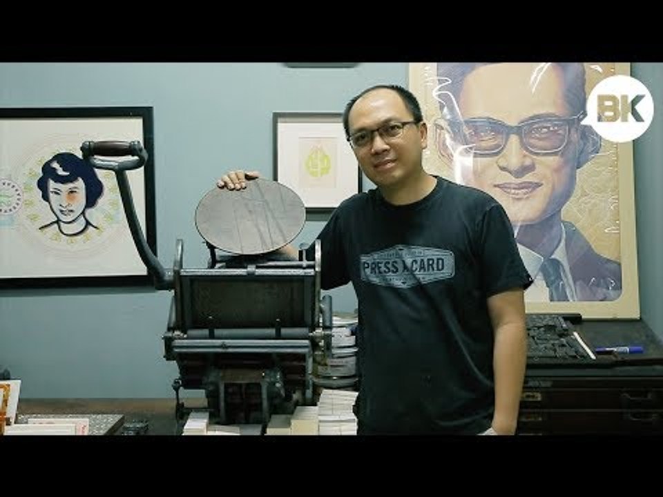 Bangkok's Last Manual Printer