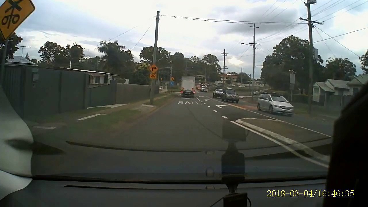 Semi Breaks Railroad Barricade Arm