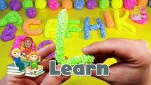 Bubble Foam ABCD Alphabet ABCDE Magic ABC Song A B C D E Clay Letters Phonics Circle Words For Kids