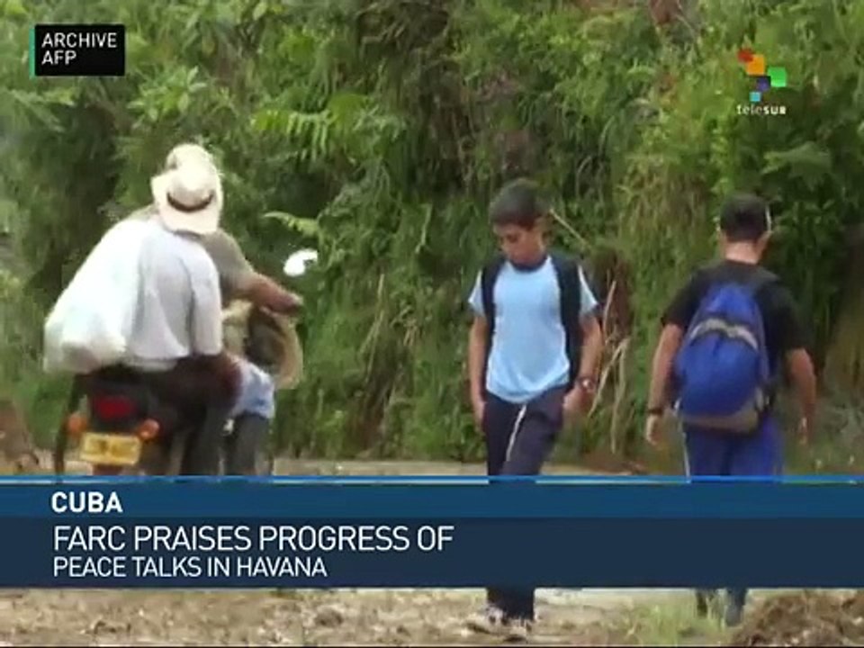 Colombia Rebels Cite Progress in Peace Talks
