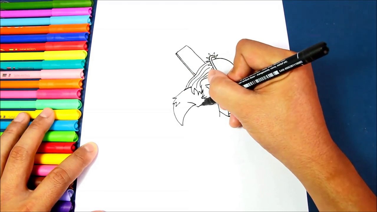 Cómo dibujar a Jesús cargando la Cruz | How to draw Jesus Carrying the Cross