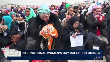 i24NEWS DESK | International Women's Day rally for change | Thursday, March 8th 2018