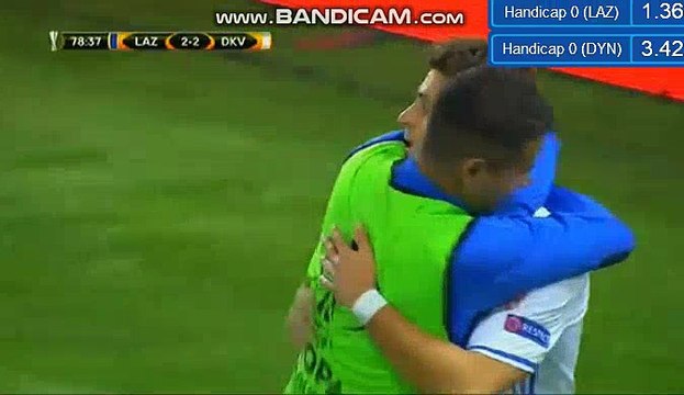 Junior Moraes Goal HD - Lazio 2-2 Dynamo Kyiv 08.03.2018