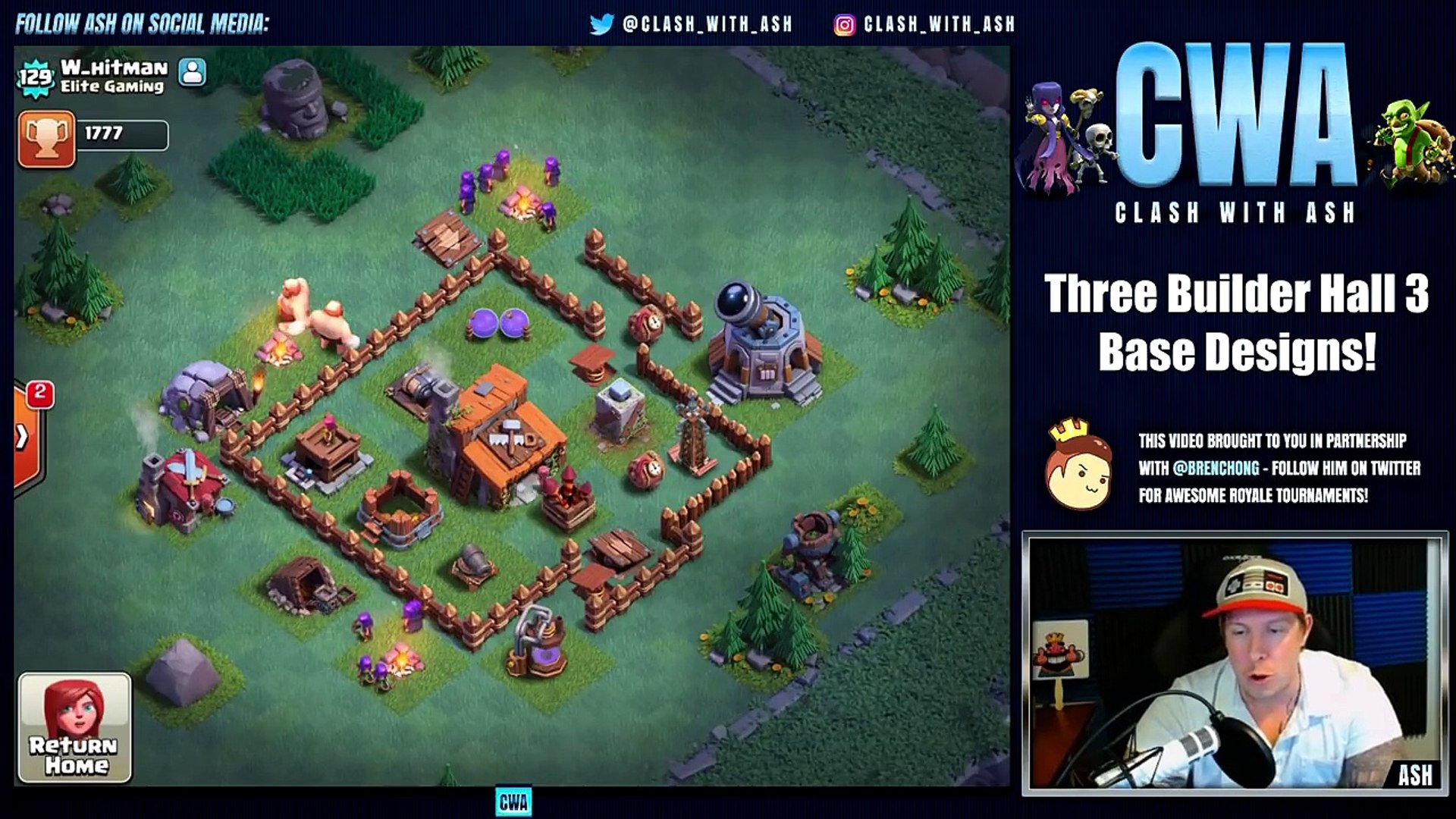 3 Great Base Designs For Builder Hall 3 Bh3 In Clash Of Clans Video Dailymotion