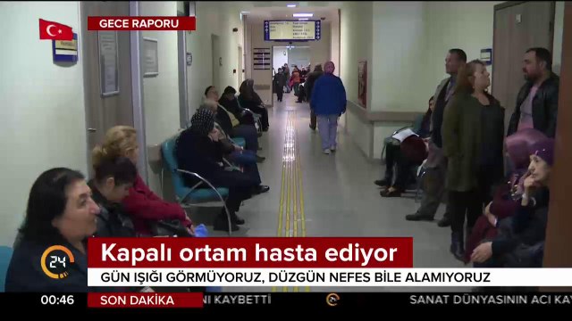 Kapalı ortam hasta ediyor