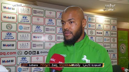 رايس مبولحي : سعيد بالتجديد وهذا رأيي في مواجهة الهلال