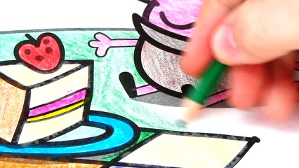 Peppa Pig Coloring Book Pages for Children with George Fun Art Activities Video for Kids