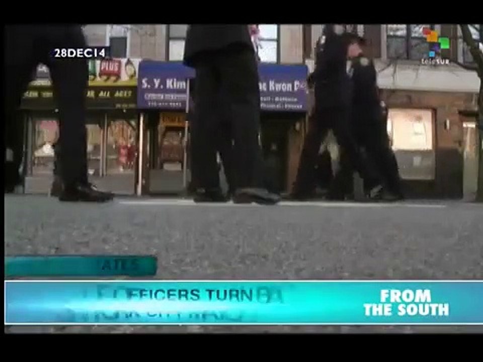NYC: Police turn their backs on mayor