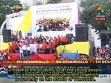 Venezuelan youth pay tribute to Deputy Robert Serra