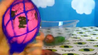 Cutting Open Squishy slime Mesh Stress Balls Whats Inside Fashems surprises & HOMEMADE Water Balls