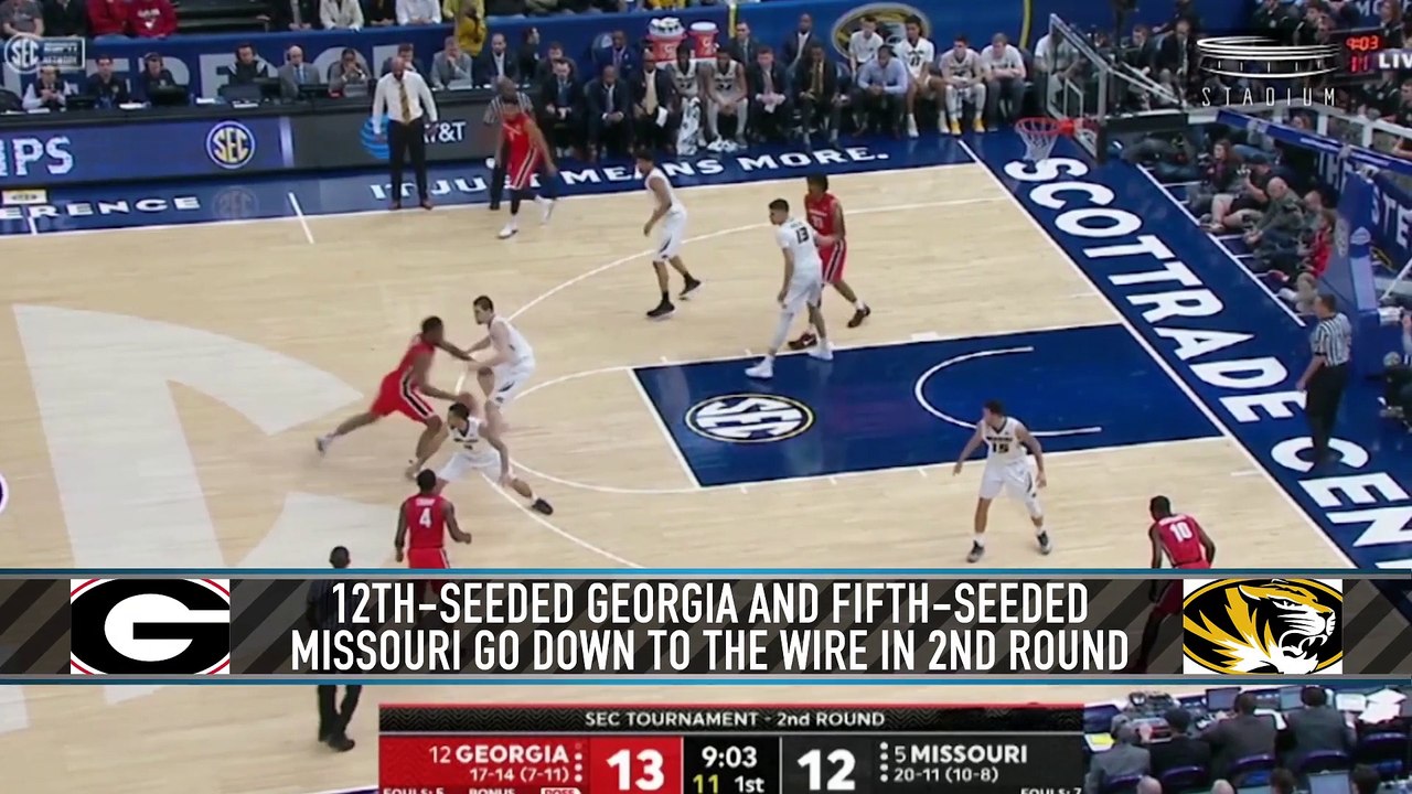 Georgia Tops Missouri Behind Yante Maten's Double-Double