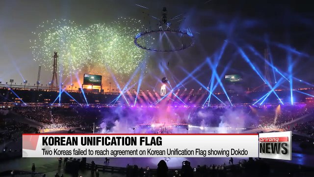 Two Koreas not to hold joint march during Winter Paralympic Games over Unified Korean flag showing Dokdo