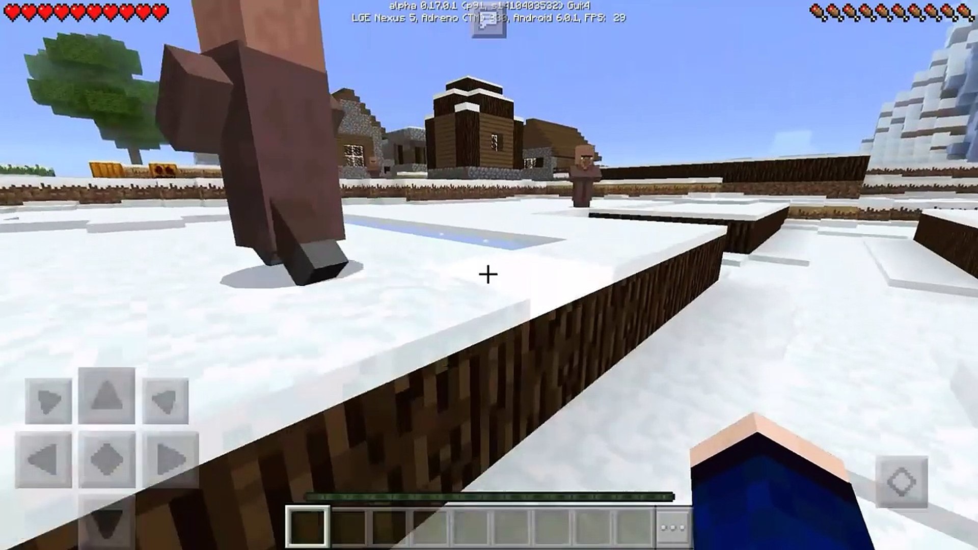 rumah salju igloo seed mcpe 0 17 0