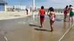 Splashing Soaking Wet Fun at Ocean Beach Park | Summer Adventure