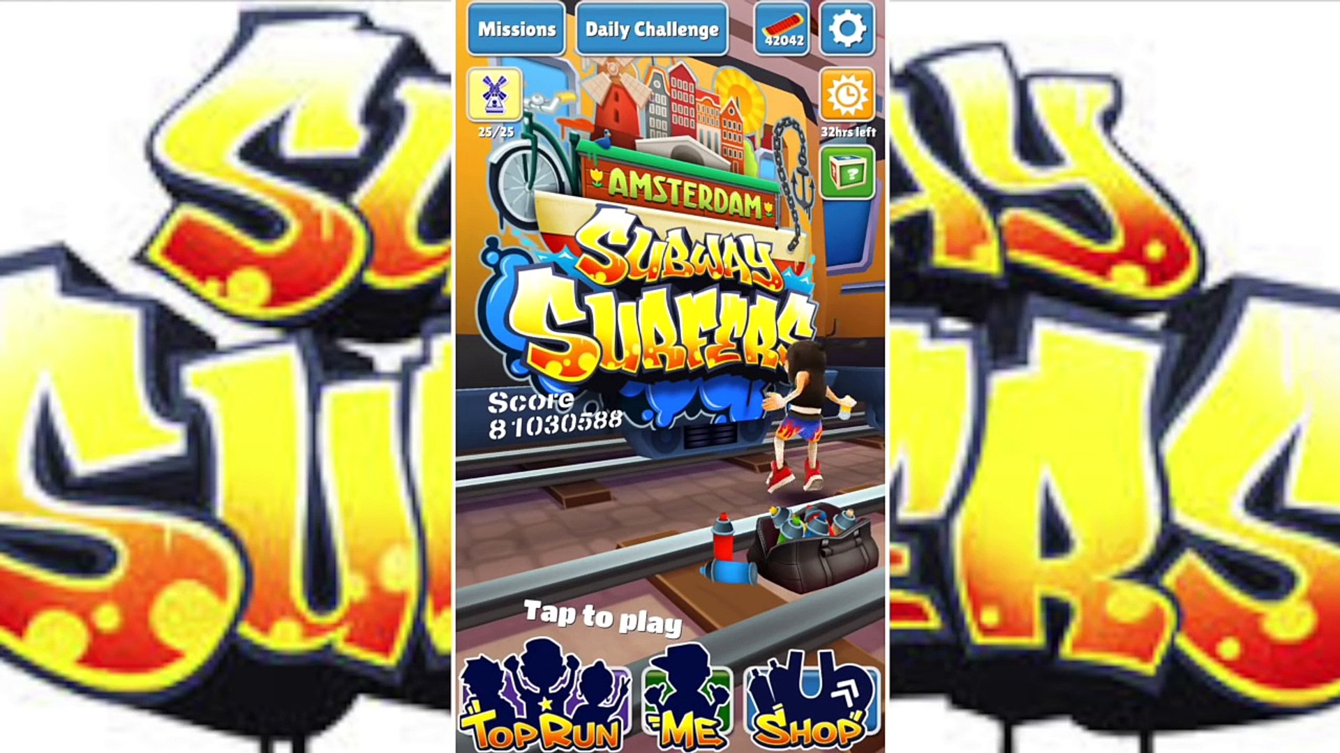 Subway Surfers Freestyler Double Jump and Super Jump! 