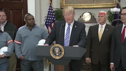Trump'tan Çelik ve Alüminyum İthalatına Ek Vergi