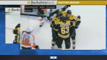 Berkshire Bank Exciting Rewind: Brad Marchand Continues To Be A Play-Maker On The Ice Vs. Flyers