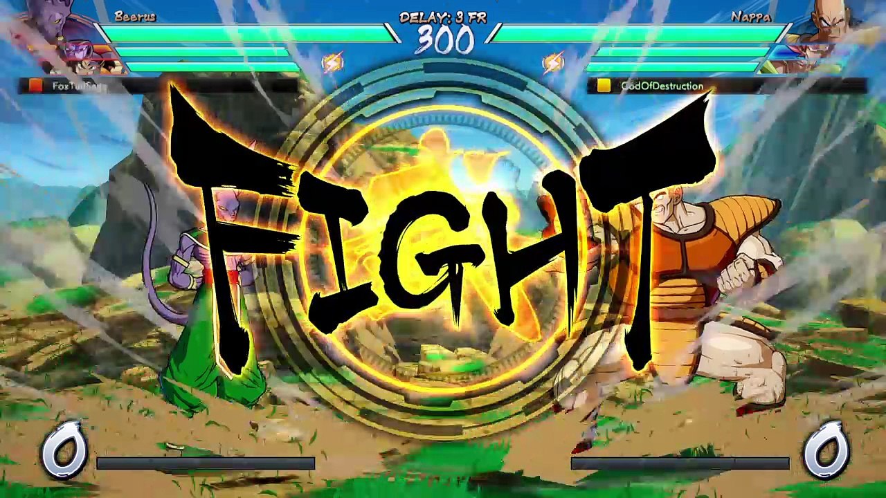DRAGON BALL FighterZ G.O.D vs FoxTailSage