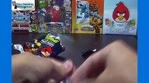 Opening an Angry Birds Space Puzzle Eraseez Pack with 3 Erasers