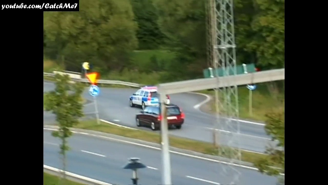 GHOST RIDER VS SWEDISH POLICE - SOLLENTUNA