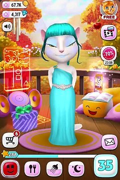 МОЯ ГОВОРЯЩАЯ АНДЖЕЛА #39 Мультик про котиков Мульт ИГРА # УШАСТИК KIDS