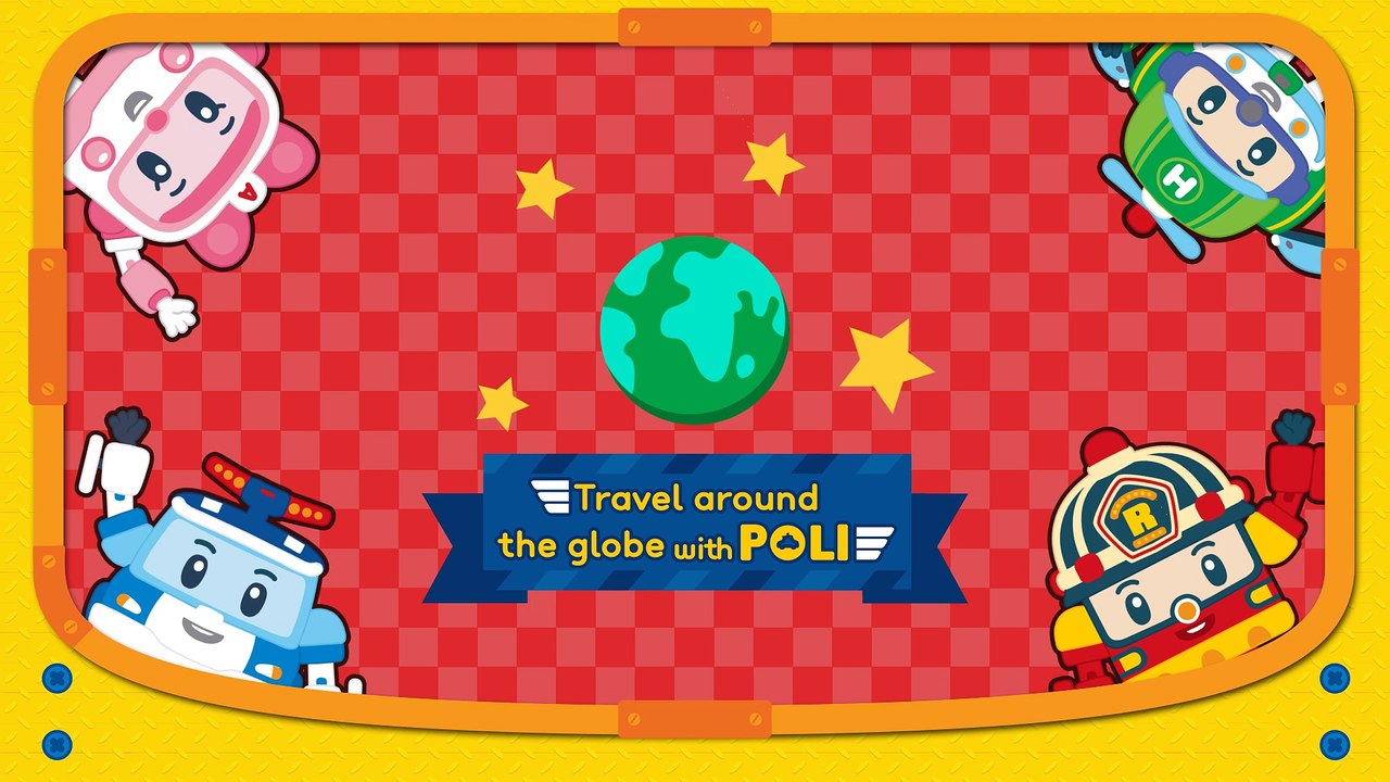 Travel around the globe with Robocar Poli Song (English)