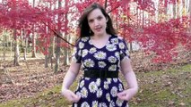 DIY Lace Skater Dress with Sleeves   Lining - How to Sew Stretch Fabric