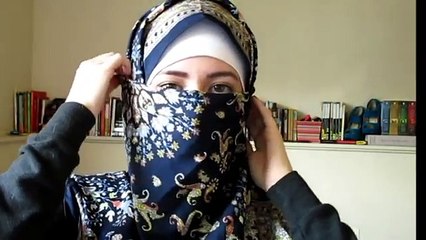 Adjustable Niqab with Square Scarf!