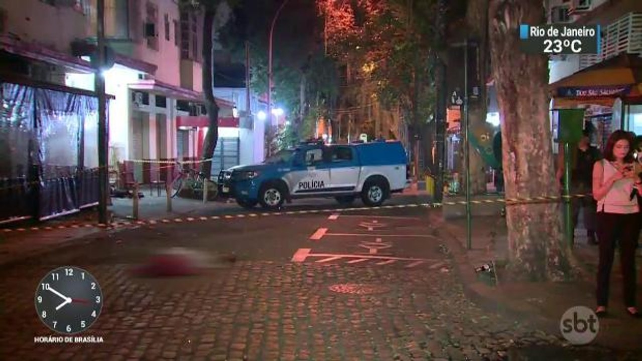 Tiroteio deixa dois mortos e um ferido em reduto boêmio do Rio