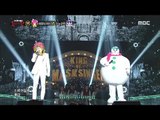 [King of masked singer] 복면가왕 - Happy New Year VS Adonis snowman - This is the moment 20151227
