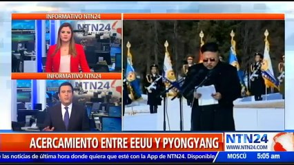 “El presidente Trump dijo que se reuniría con Kim Jong-Un en mayo para lograr la desnuclearización”: jefe de la Oficina de Seg