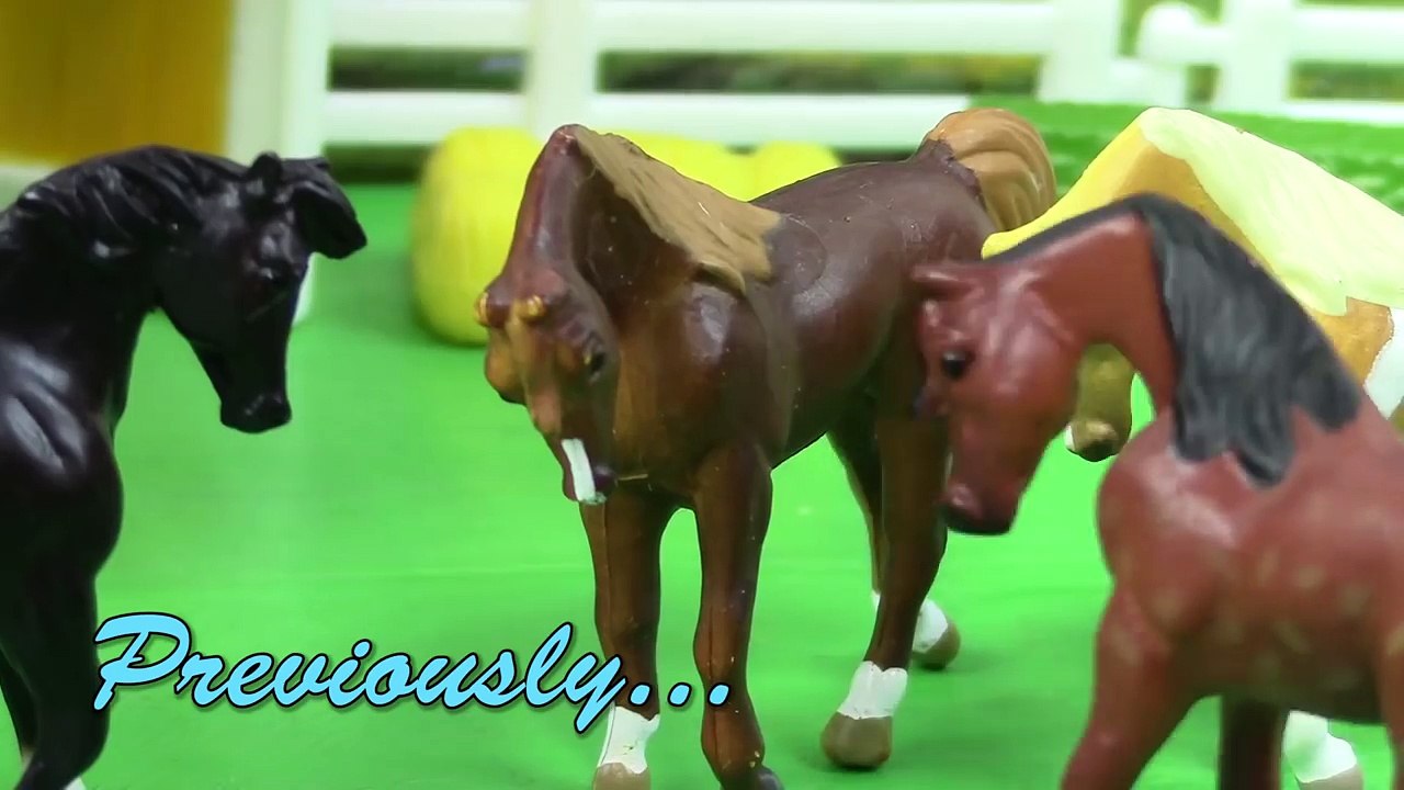 Breyer Horses - Doctor Visit - Jenna Foaling Again Part 7 Breyer Mini Whinnies Movie Video Series
