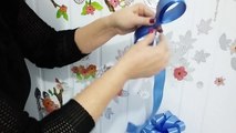 Aula 33 - Como fazer laços com fita decorativa (Artesanato)