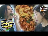 [My Celeb Roomies - YURA & SOJIN] They're Enjoying Spicy Stir-fried Chicken 20170825