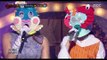 [King of masked singer] 복면가왕 - 'A blowfish lady' VS 'blue shrimp' 1round - Back In Time 20170903