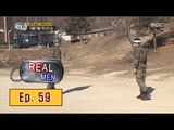 [Real men] 진짜 사나이 - Lee Dongjun&Suk Juil was exempted from the training sessions 20160417