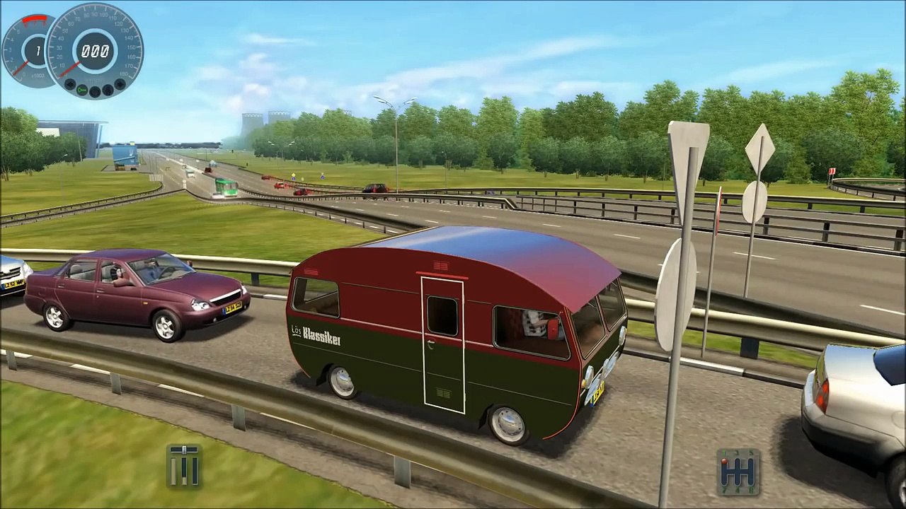 City Car Driving SAAB Caravan 92HK Motorhome [1080p]