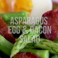 Asparagus Egg and Bacon Salad with Dijon Vinaigrette