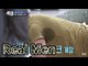 [Real men] 진짜 사나이 - Julien Kang, Armpits flood 줄리엔 강, 긴장감에 겨드랑이 홍수 '겨터파크 개장!' 20150503