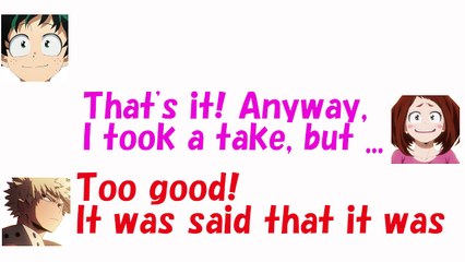 【My Hero Accademia】That scene of Oshika was like this! !【Transcribe】