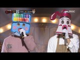 [King of masked singer] 복면가왕 - 'crayon' VS 'college of fine arts' 1round - Youth 20171210