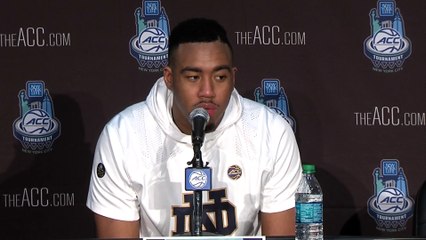 ACC Post Game Press Conference - Duke vs. Notre Dame