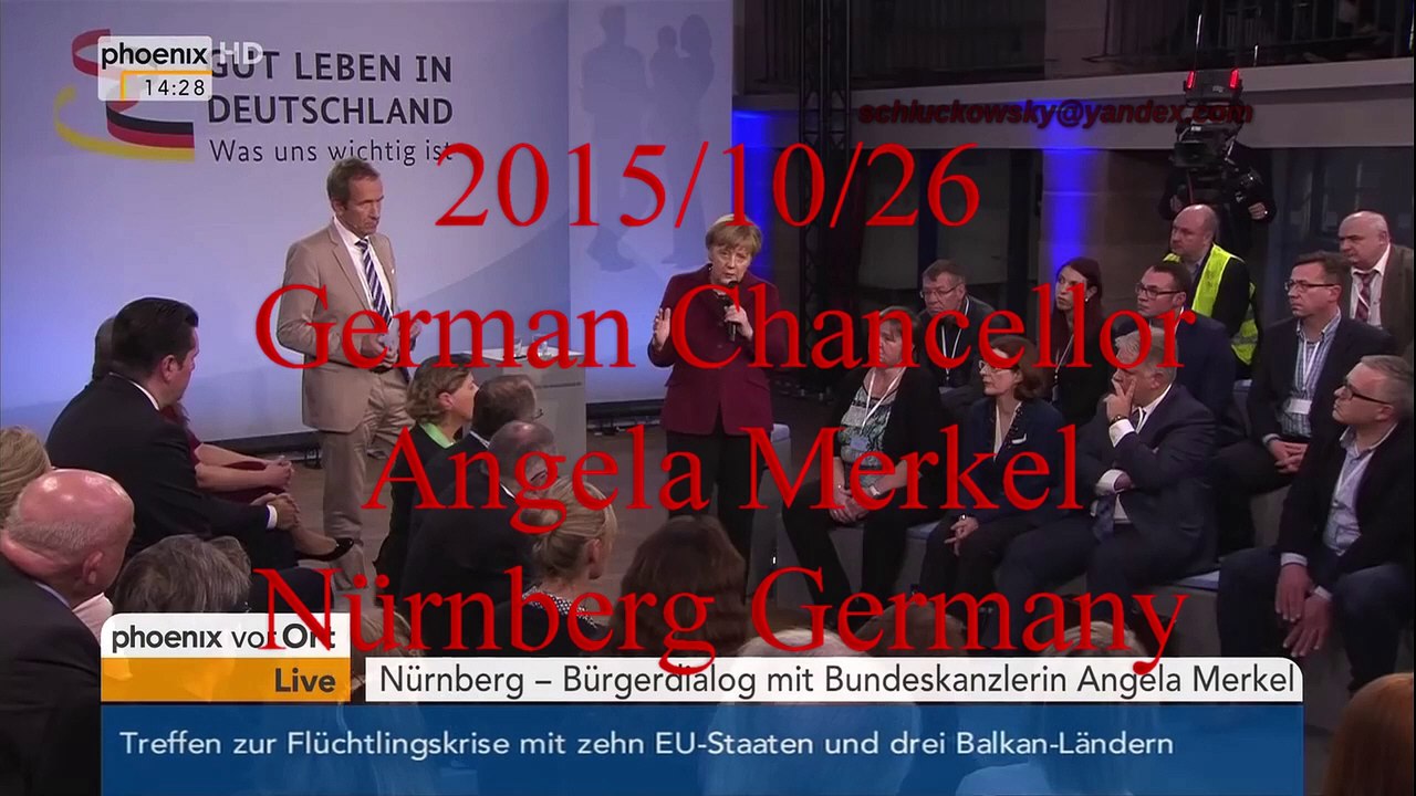 Angela Merkel in Action