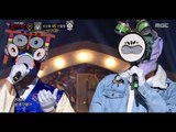 [King of masked singer] 복면가왕 - 'Ogomu' VS 'drum man' 1round - What a friend 20180304