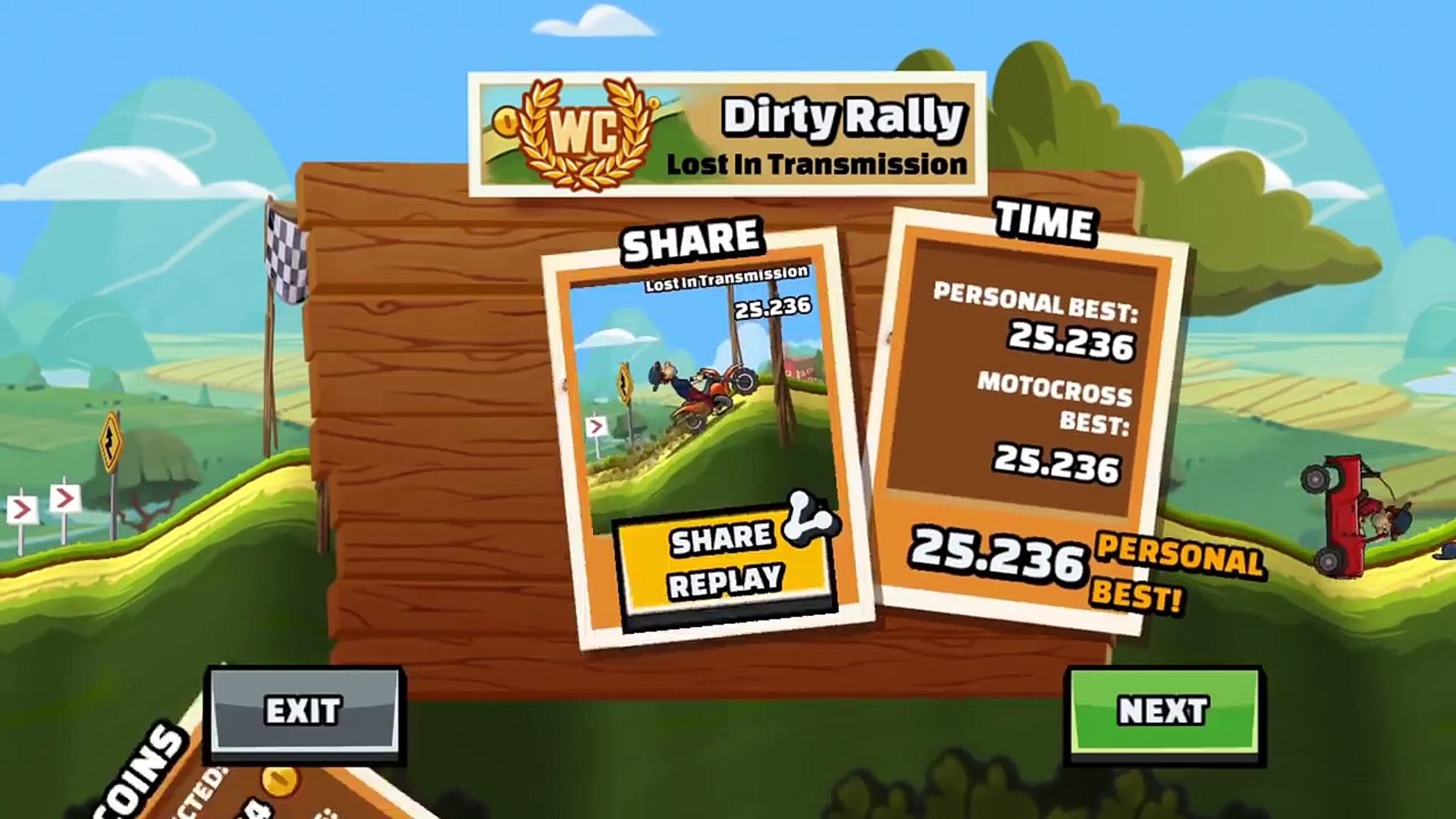 Hill Climb Racing 2 - All Cars Unlocked + Race with each car ! MOD