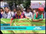 Mexican students protest government plot to privatize education