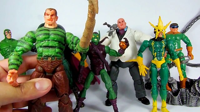 TOP 10 TOY BIZ Enemigos de SPIDERMAN Marvel Legends Juguete Revisión en Español Jonathan Acero