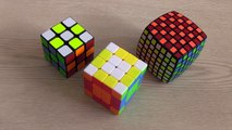 Rubiks Cube Patterns 3x3, 4x4 and up